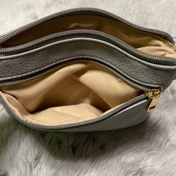 NWOT Nordstrom Small grey crossbody - Picture 11 of 15
